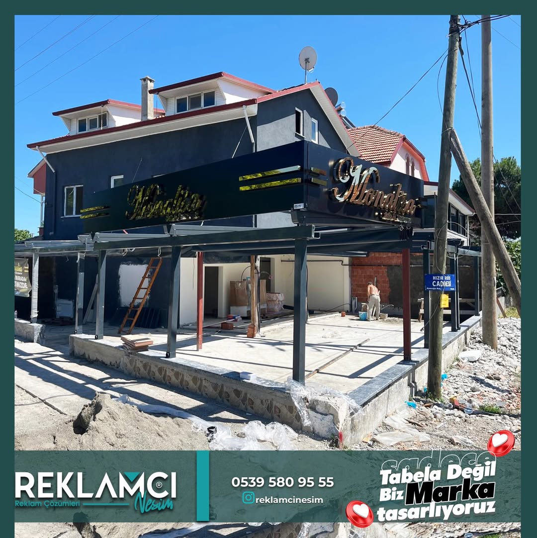 Dış mekan cephe ve tabela uygulaması